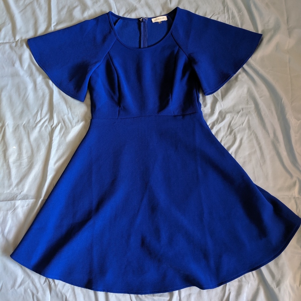 Blue formal dress